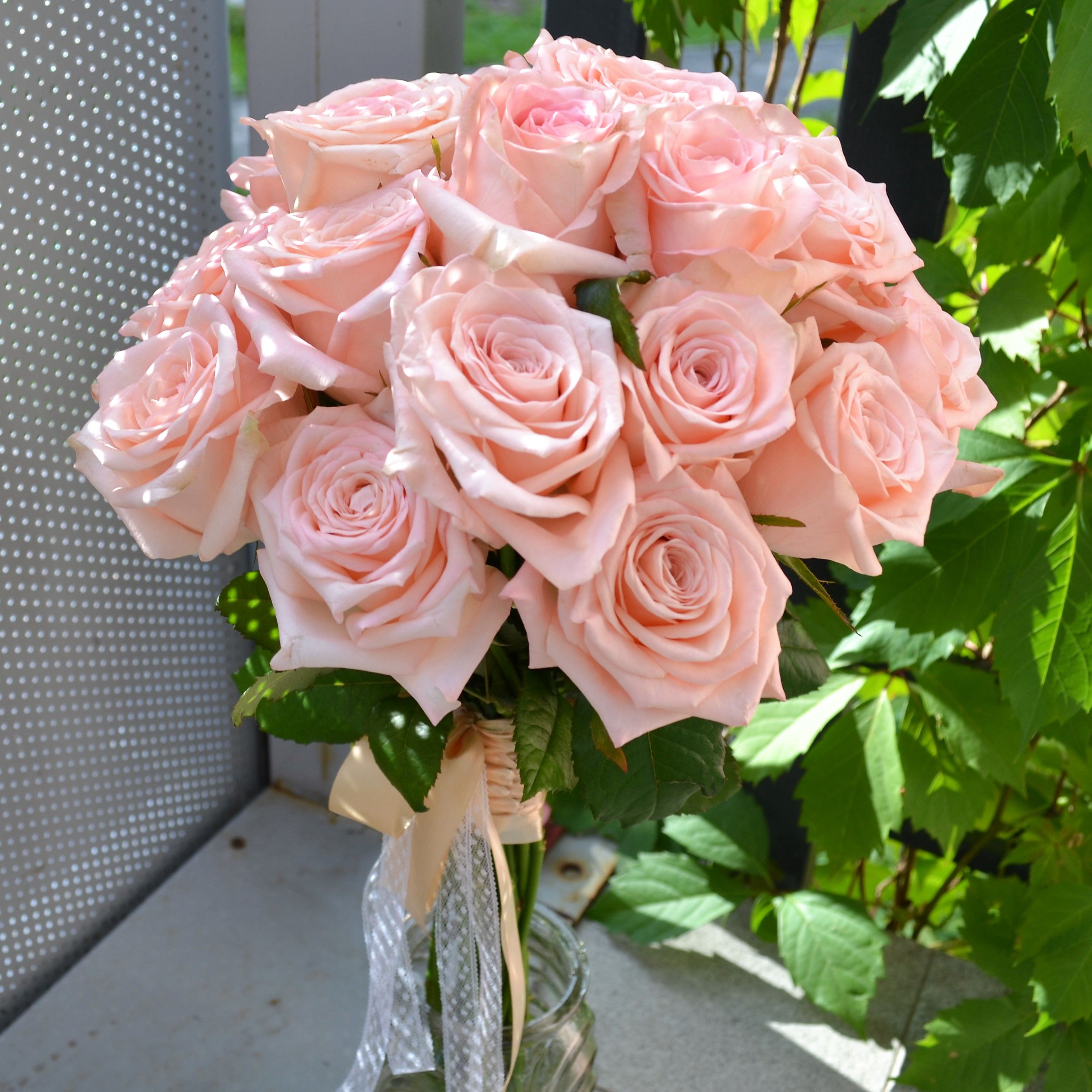 Свадебный букет из роз "Кимберли"